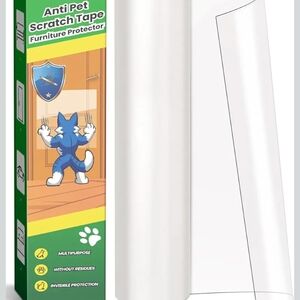 Anti Pet Scratch Tape Furniture Protector - Clear